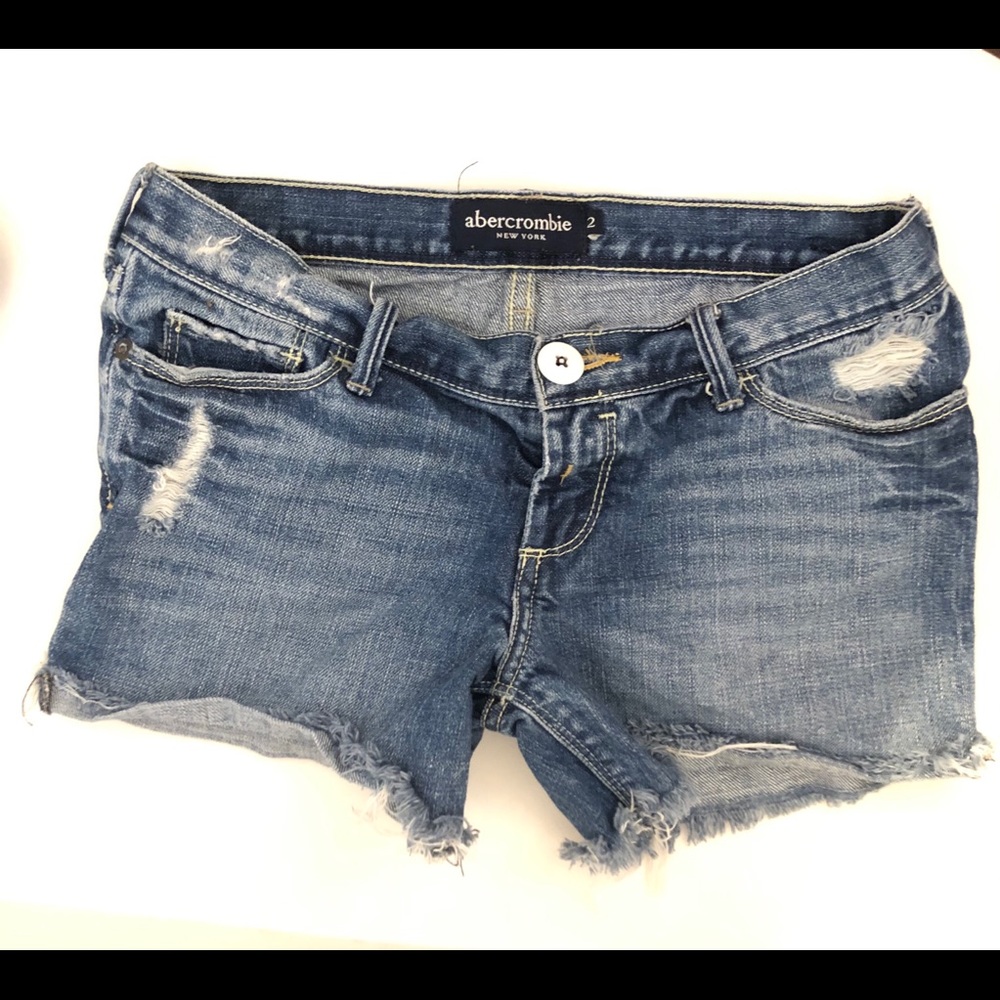 Abercrombie Stretchy Short Denim Jean Shorts